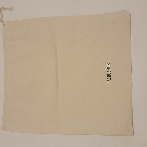 Jacquemus La Bambino Long Leather Shoulder Bag - White - Picture 9 of 9